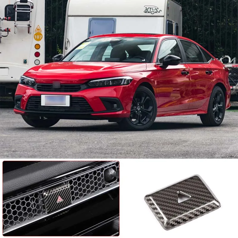 For 2022 Honda Civic 11th Gen Stainless Steel Carbon Fiber Car Warning Light Switch Button Sticker Car Interior Accessories
For 2022 Honda Civic 11th Gen Stainless Steel Carbon Fiber Car Warning Light Switch Button Sticker Car Interior Accessories