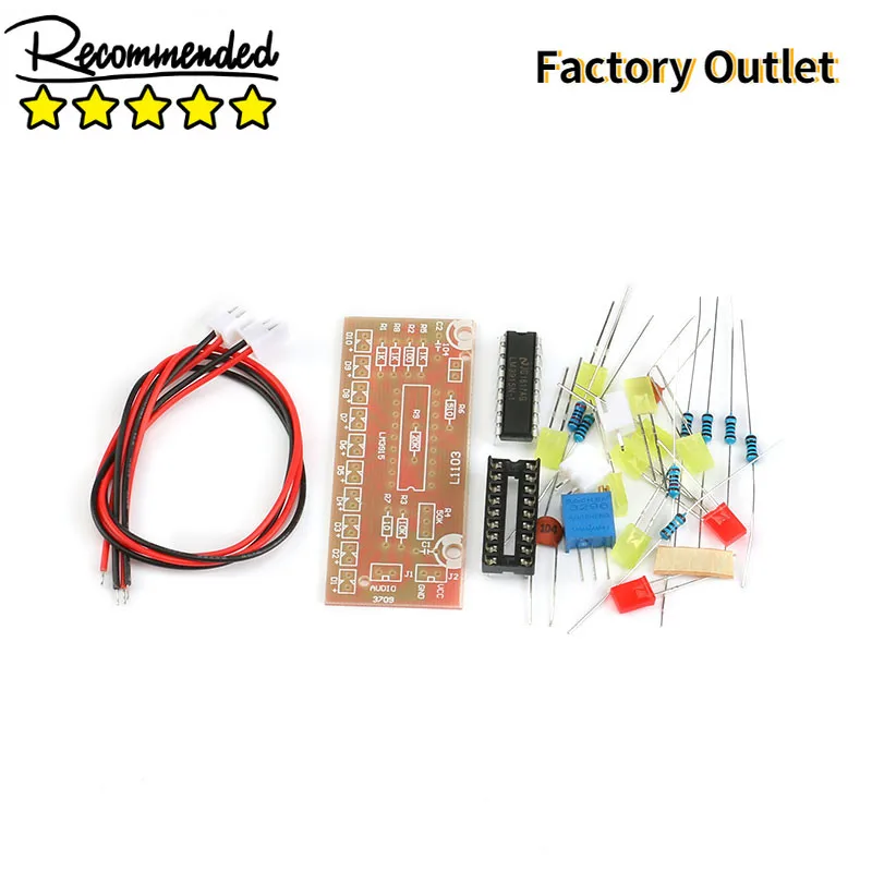 Audio LM3915 Level Indicator Electronic Production Suite DIY Kit Part Components Design
Audio LM3915 Level Indicator Electronic Production Suite DIY Kit Part Components Design