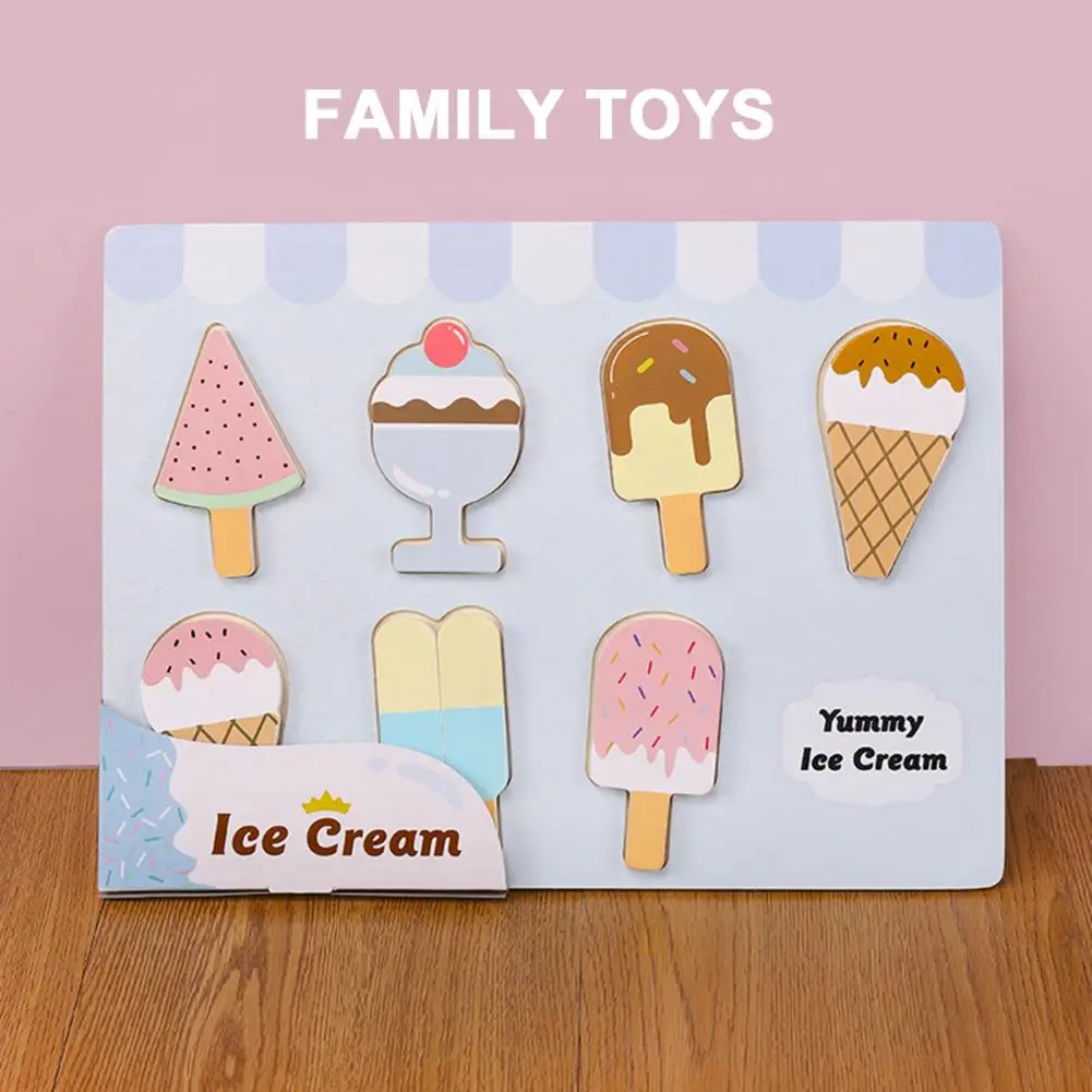 1 Набор игрушечный домик красочный легко захватываемый детский деревянный мороженое в форме игра мороженое пазл для детского сада 
1 Набор игрушечный домик красочный легко захватываемый детский деревянный мороженое в форме игра мороженое пазл для детского сада