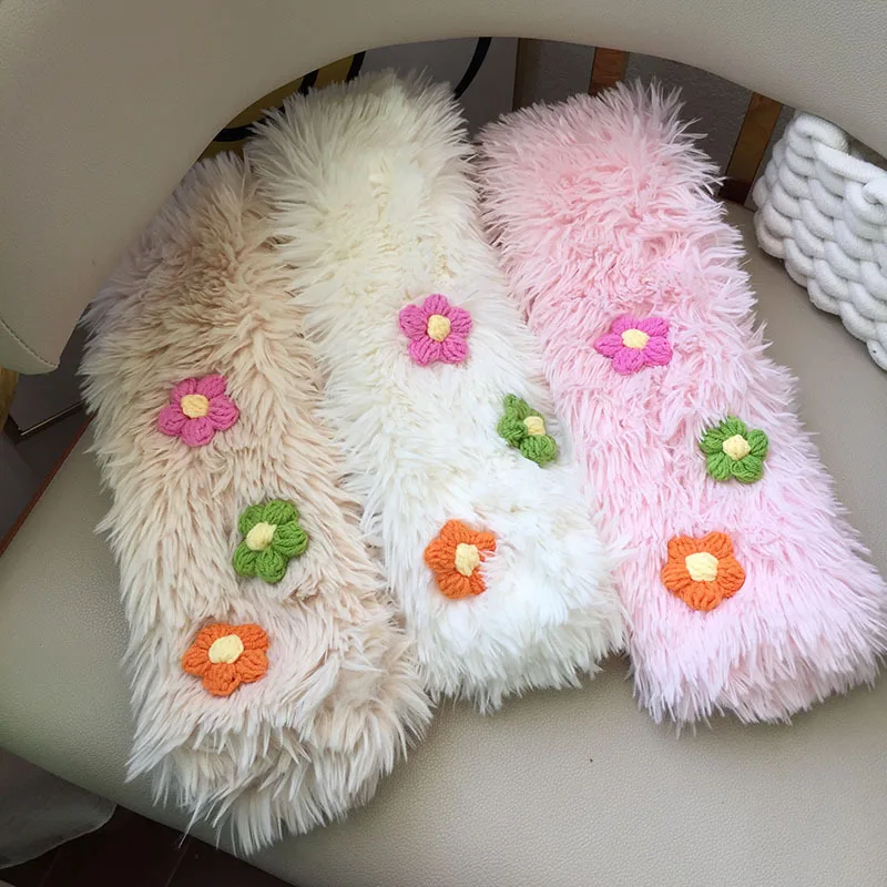 Cartoon Hairy Thicken Plush Scarf Diy Animal Neck Warmer Funny Warm Scarf Winter Children's Scarf Student Anime Birthday Gift
Cartoon Hairy Thicken Plush Scarf Diy Animal Neck Warmer Funny Warm Scarf Winter Children's Scarf Student Anime Birthday Gift