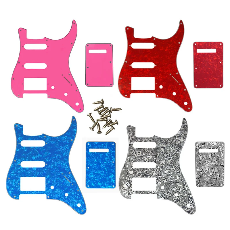 Xinyue ST HSS Pickguard, Back Plate Cover w/ Screws Pure Orange
Xinyue ST HSS Pickguard, Back Plate Cover w/ Screws Pure Orange