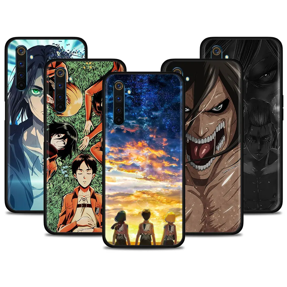 Phone Case for Realme GT neo 2 3 9 Pro Plus 9i 8 8i 7 6 5 C21 c21y C20 C12 C11 C3 XT Silicone Cover Attack On Titan Shell Bag
Phone Case for Realme GT neo 2 3 9 Pro Plus 9i 8 8i 7 6 5 C21 c21y C20 C12 C11 C3 XT Silicone Cover Attack On Titan Shell Bag