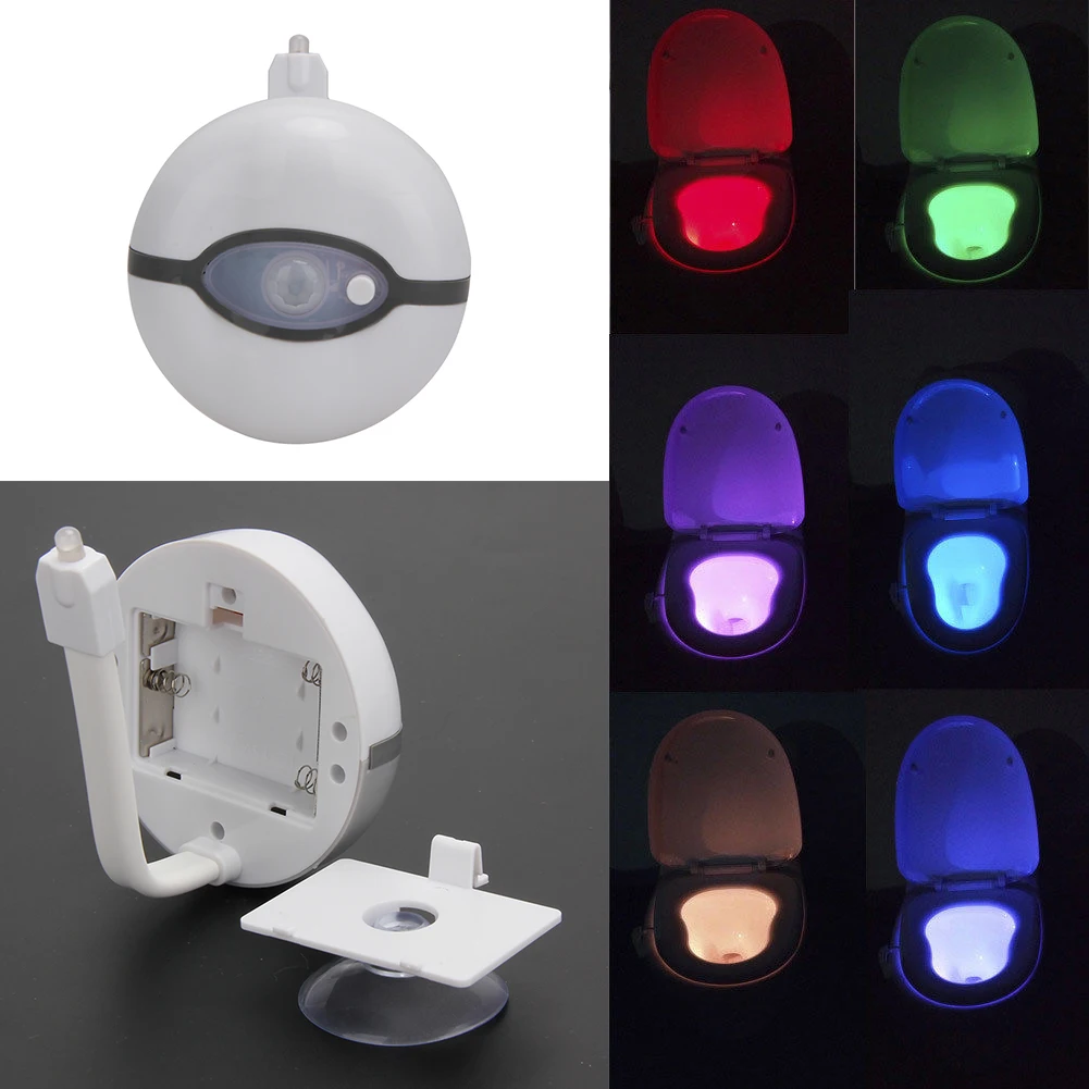 LED Toilet Light PIR Motion Sensor Night Lamp 8 Colors Backlight Toilet Bowl Seat Bathroom Night Light for Children
LED Toilet Light PIR Motion Sensor Night Lamp 8 Colors Backlight Toilet Bowl Seat Bathroom Night Light for Children