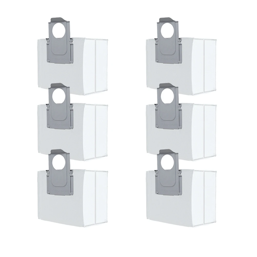 6PCS Dust Bags Kit Spare Parts for Roborock G10S G10S PRO Q7Max + T8 S7 MAXV Ultra Vacuum Cleaner Accessories
6PCS Dust Bags Kit Spare Parts for Roborock G10S G10S PRO Q7Max + T8 S7 MAXV Ultra Vacuum Cleaner Accessories