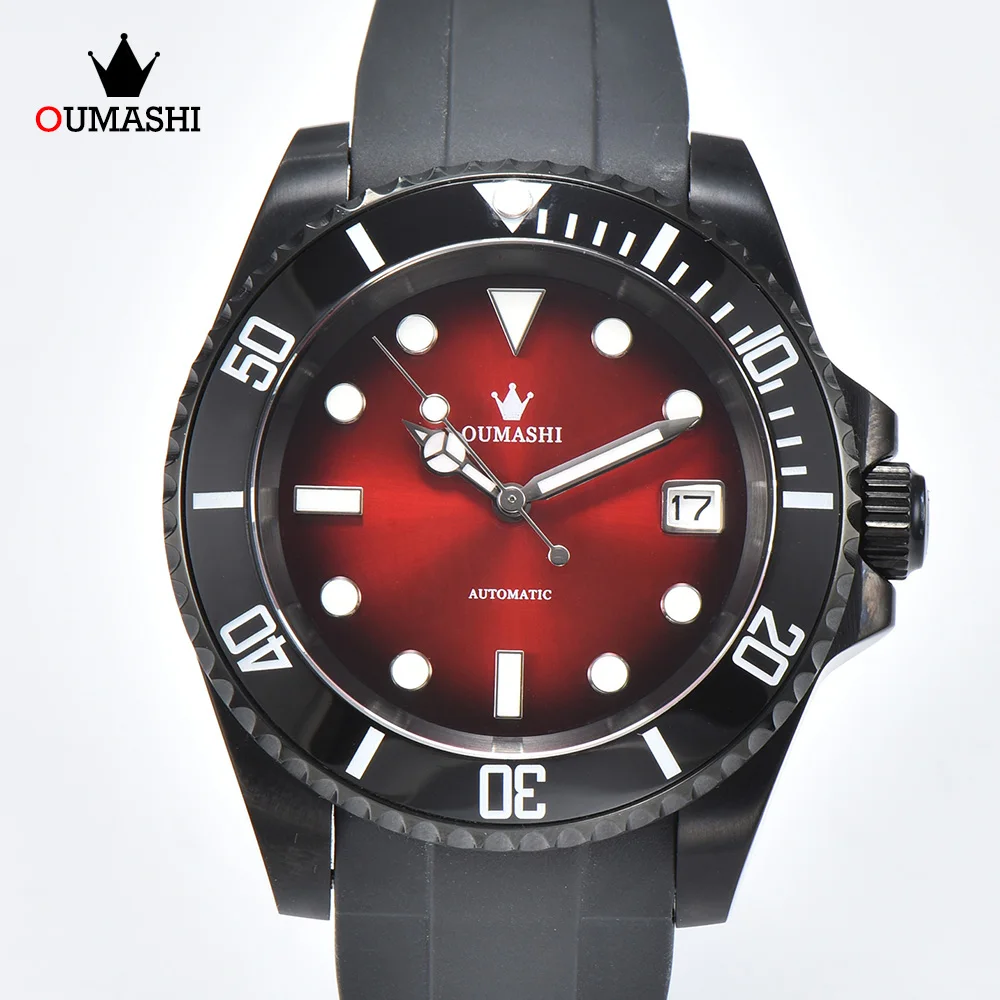 40mm oumashi men watch New Men Luxury Automatic Mechanical NH35 Movement Stainless Steel Waterproof Watch
40mm oumashi men watch New Men Luxury Automatic Mechanical NH35 Movement Stainless Steel Waterproof Watch