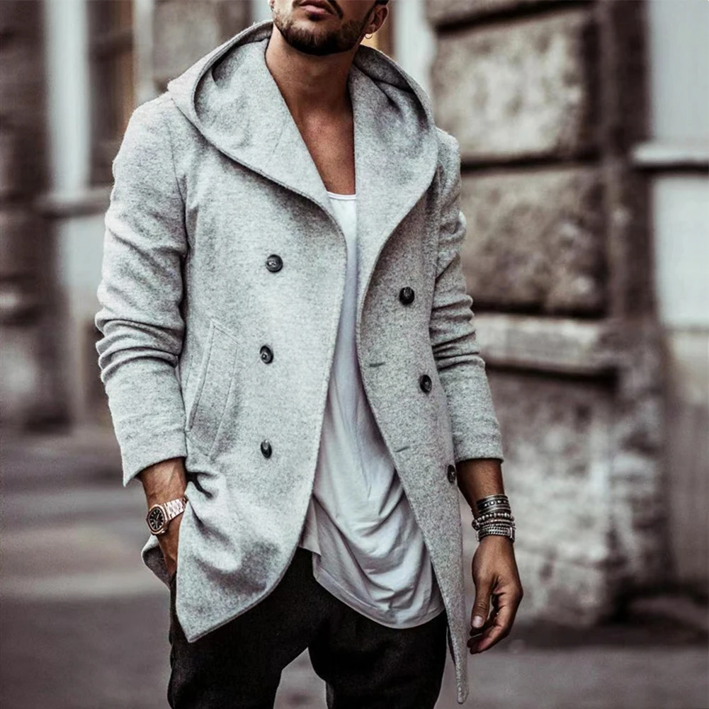 Overcoat Men's Coat Outwear Regular Solid Trench Coat Winter Autumn Breasted Business Comfortable Autumn Winter
Overcoat Men's Coat Outwear Regular Solid Trench Coat Winter Autumn Breasted Business Comfortable Autumn Winter