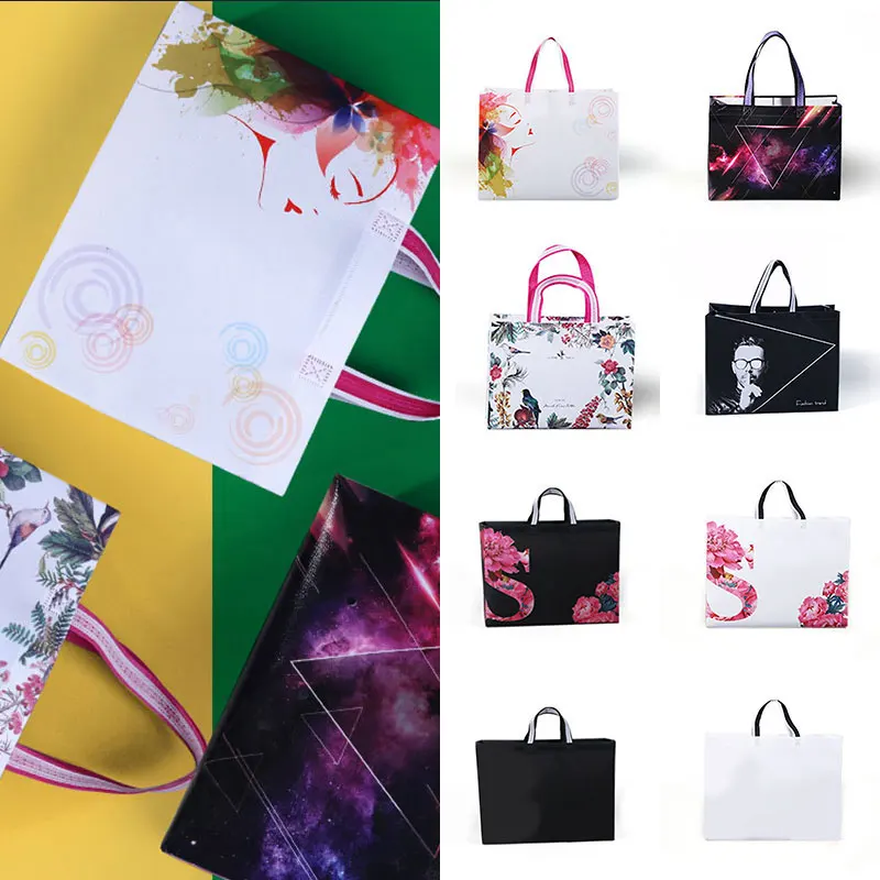 Eco-friendly Waterproof Non-woven Fabric Shopping Bag Portable Reusable Tote Pouch Foldable Women Storage Shopping Bag
Eco-friendly Waterproof Non-woven Fabric Shopping Bag Portable Reusable Tote Pouch Foldable Women Storage Shopping Bag