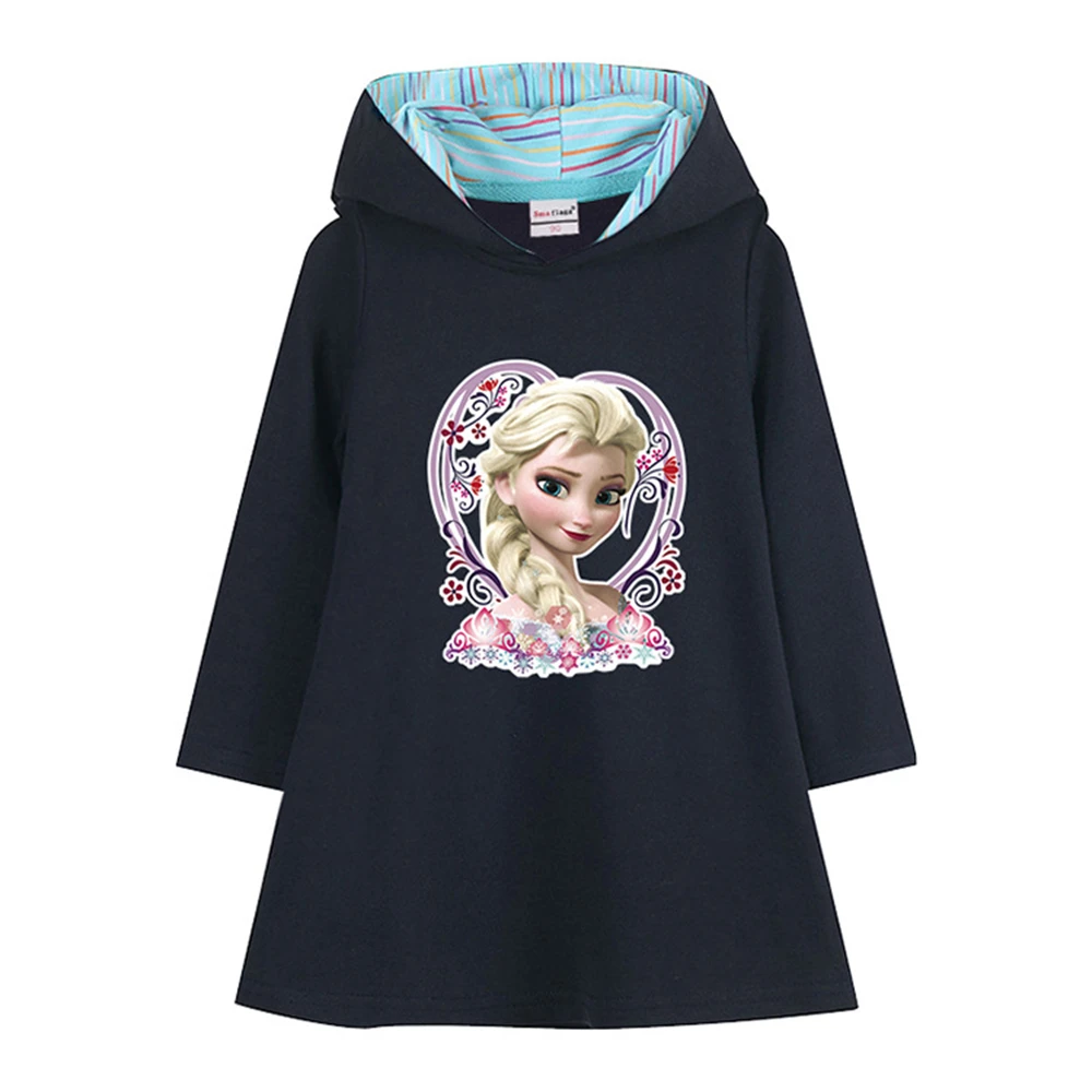 Girls Dress 2022 Spring and Autumn New Disney Children's Wear A-line Skirt Frozen Baby Children's Casual Hooded Skirt
Girls Dress 2022 Spring and Autumn New Disney Children's Wear A-line Skirt Frozen Baby Children's Casual Hooded Skirt