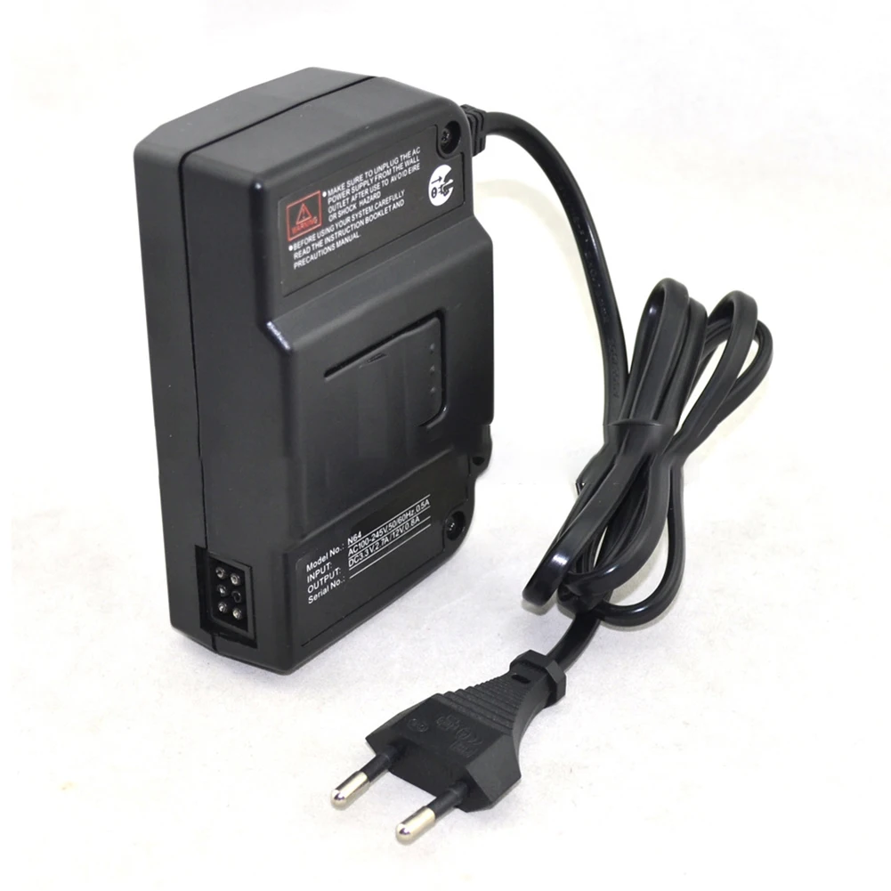 Для игровой консоли N64, запасной шнур питания, адаптер питания, 100-245 В переменного тока, Гц, А, В постоянного тока, а, 12 В постоянного тока, а
Для игровой консоли N64, запасной шнур питания, адаптер питания, 100-245 В переменного тока, Гц, А, В постоянного тока, а, 12 В постоянного тока, а