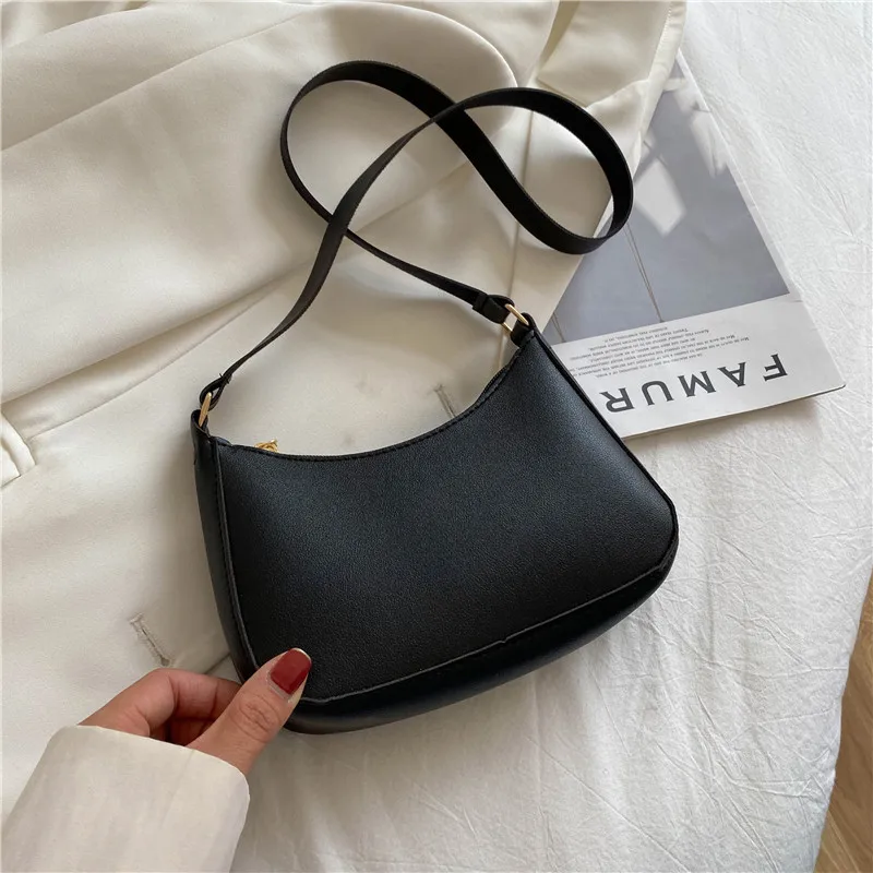 2022 Trend New Women's Fashion Handbags Retro Solid Color PU Leather Shoulder Underarm Bag Casual Women Hobos Handbags
2022 Trend New Women's Fashion Handbags Retro Solid Color PU Leather Shoulder Underarm Bag Casual Women Hobos Handbags