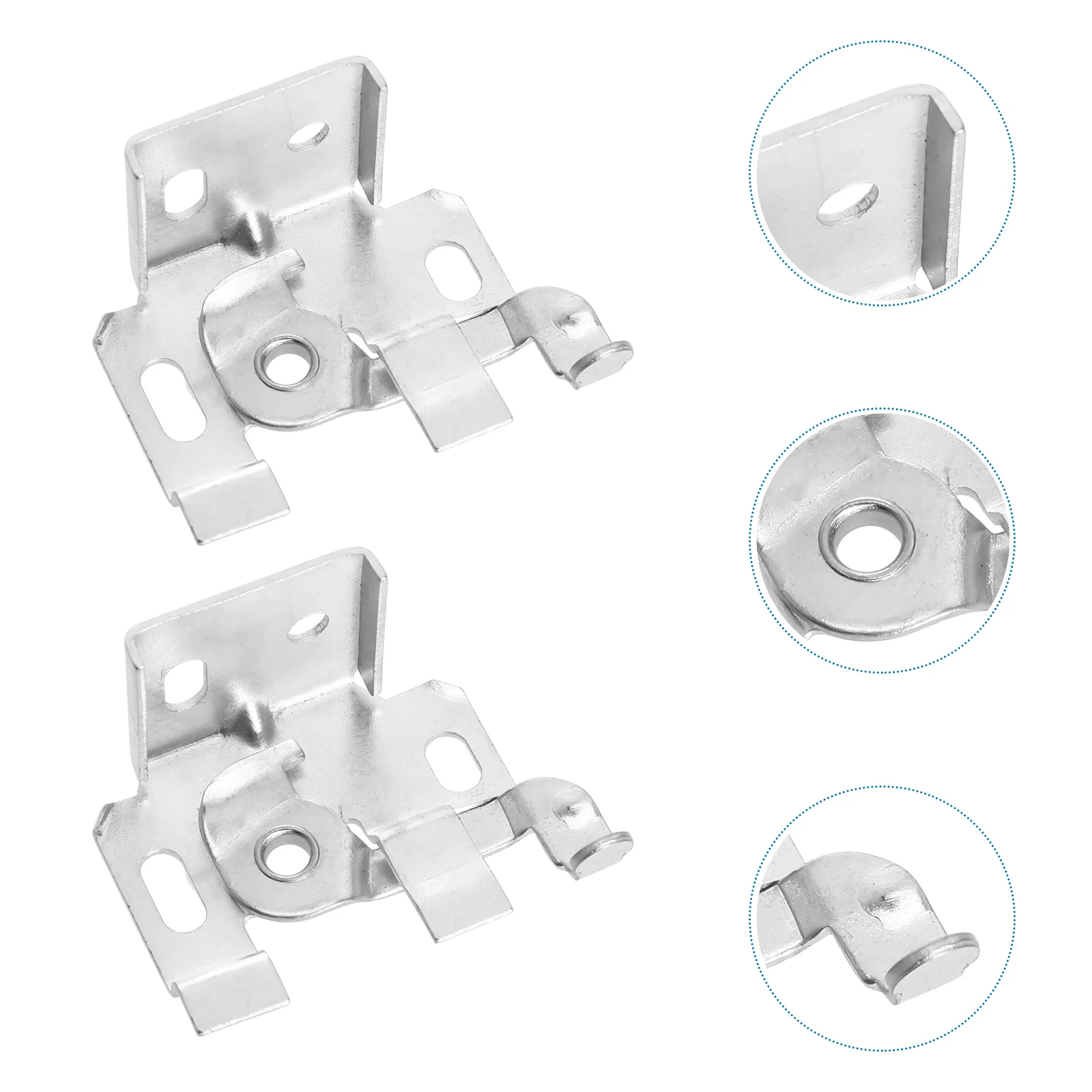 

Curtain Track Accessories Fixing Parts Side Mounting Bracket Mini Blind Rod Venetian Spider Code Iron Home Supplies