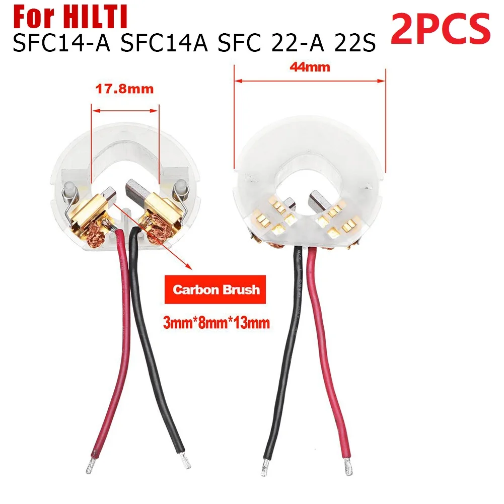 2x Carbon Brush Holder Accessories Carbon Brushes Equipment For HILTI SFC14-A Power Tool Replacement Brand New
2x Carbon Brush Holder Accessories Carbon Brushes Equipment For HILTI SFC14-A Power Tool Replacement Brand New