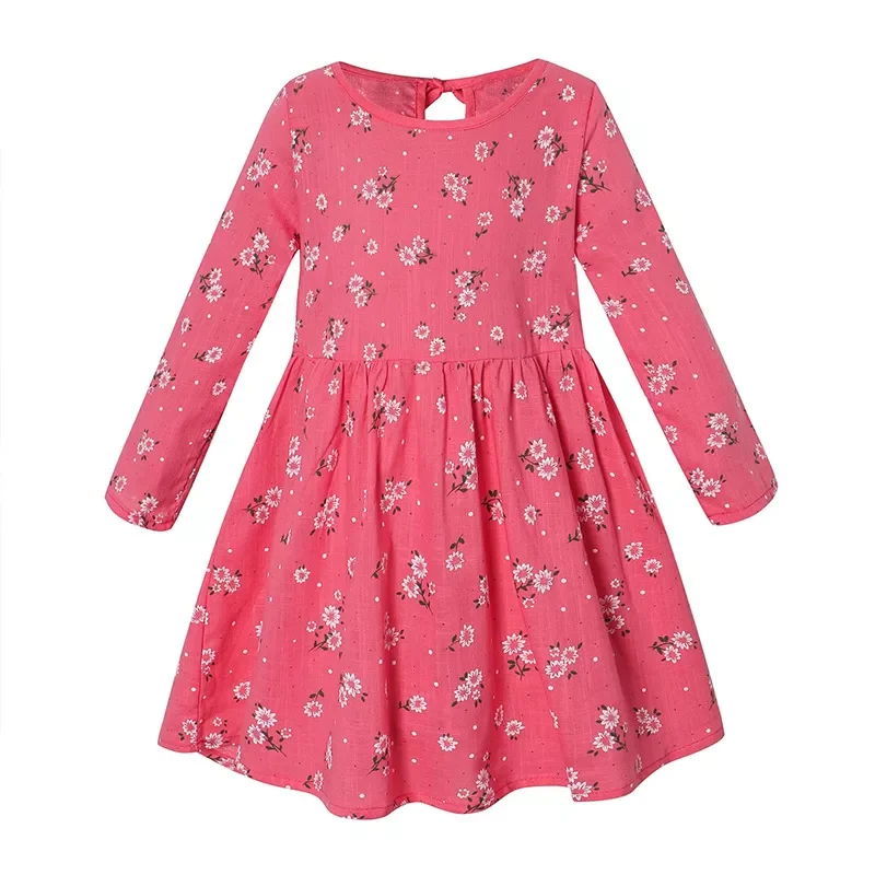 Spring Floral Long Sleeve Girl Dress Fashion Cotton Kids Children'S Clothing Casual Dress For Girls Costume From 2 Year Autu
Spring Floral Long Sleeve Girl Dress Fashion Cotton Kids Children'S Clothing Casual Dress For Girls Costume From 2 Year Autu