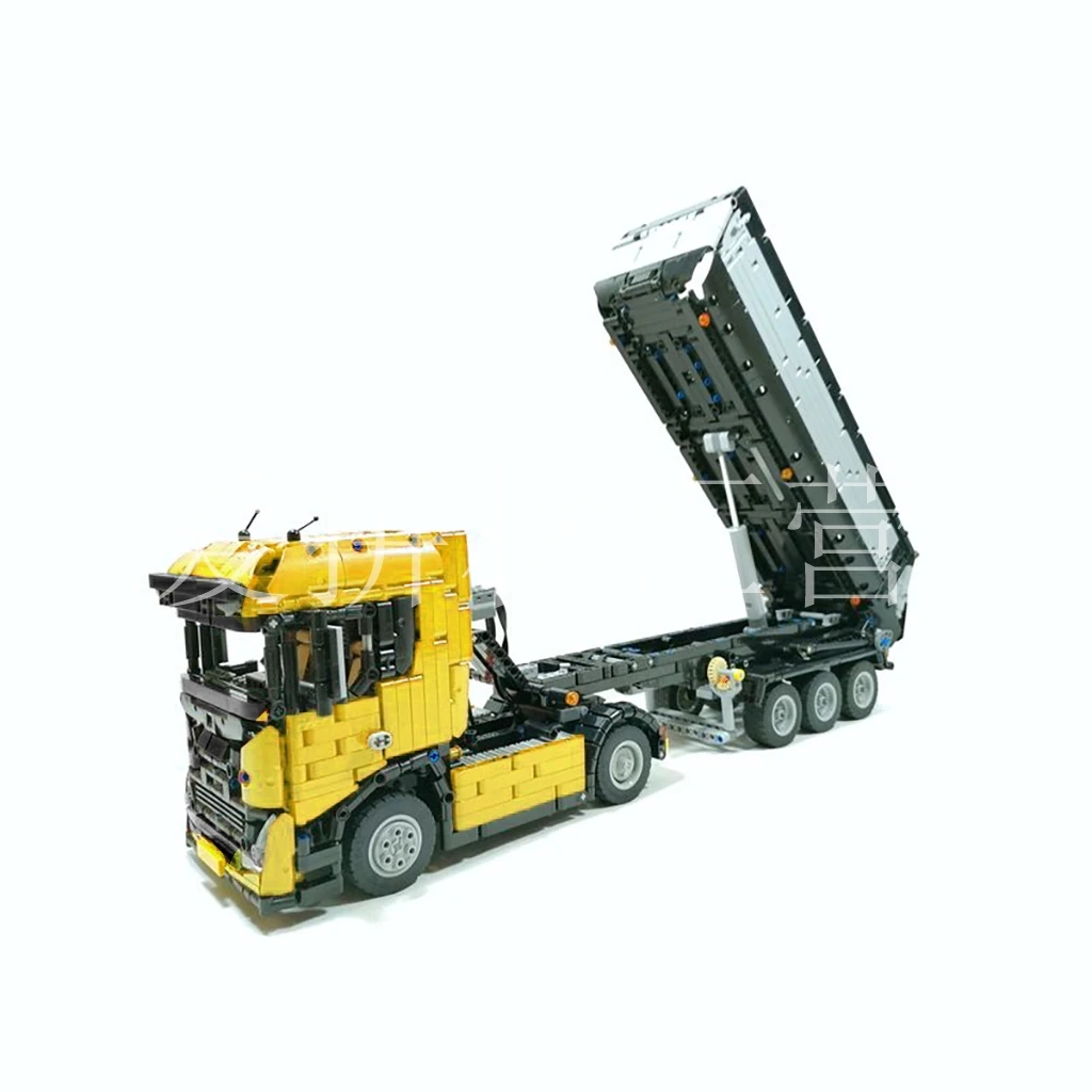 MOC-39430 American Heavy Truck Dump Truck with Car Electric Remote Control Building Blocks Compatible with Le High-tech
MOC-39430 American Heavy Truck Dump Truck with Car Electric Remote Control Building Blocks Compatible with Le High-tech