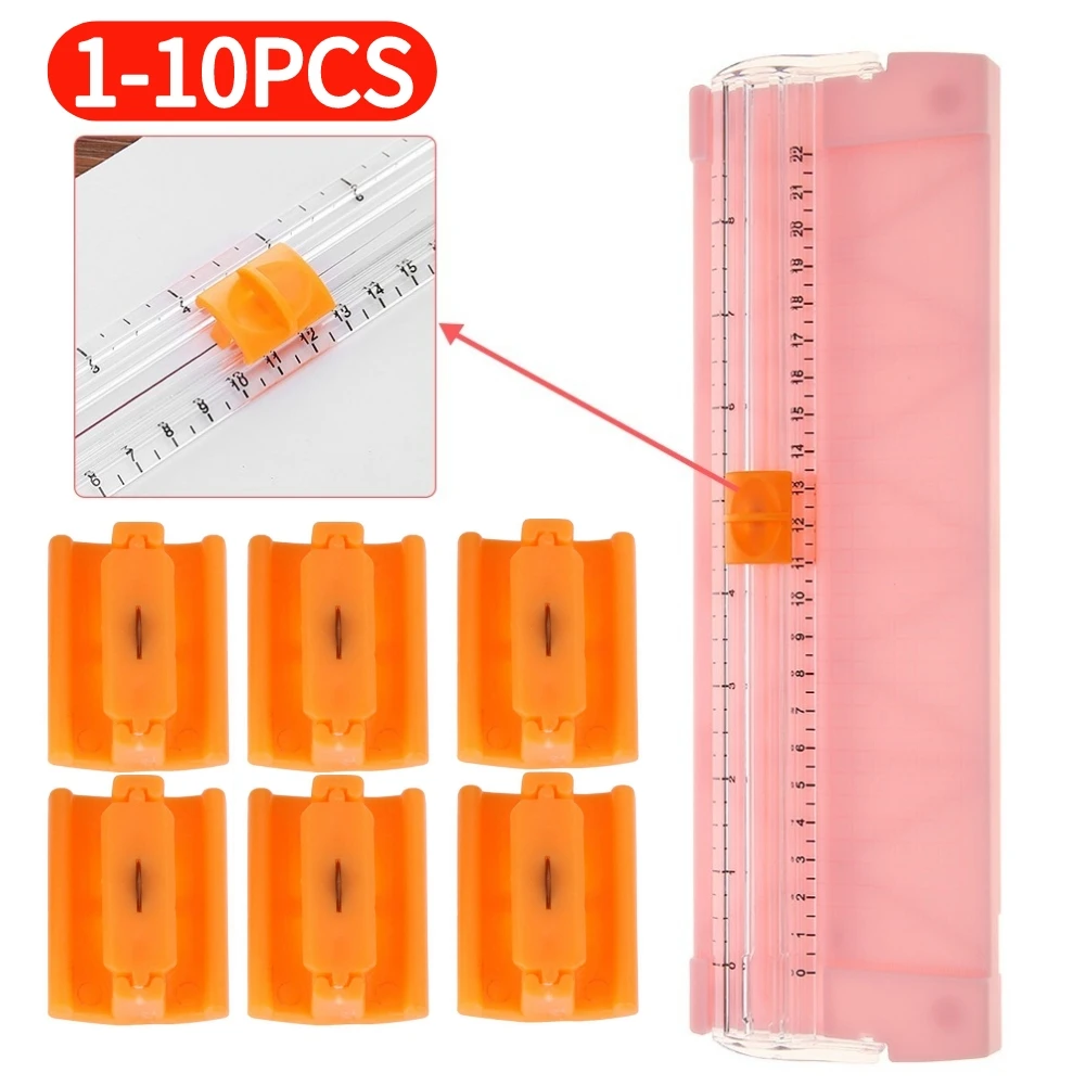 A5 Paper Cutter Blade Refill Orange Replacement Parts Cutting Blade Art Trimmer Photo Mat Blades Kits
A5 Paper Cutter Blade Refill Orange Replacement Parts Cutting Blade Art Trimmer Photo Mat Blades Kits