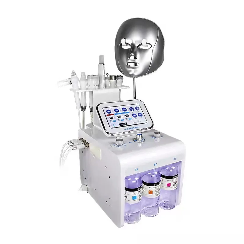 FAIR Multifunction Skin Care Device 8 In 1 Anti Aging Small Bubble H2o2 Hydrogen Oxygen Jet Beauty Machine With Led Mask
FAIR Multifunction Skin Care Device 8 In 1 Anti Aging Small Bubble H2o2 Hydrogen Oxygen Jet Beauty Machine With Led Mask