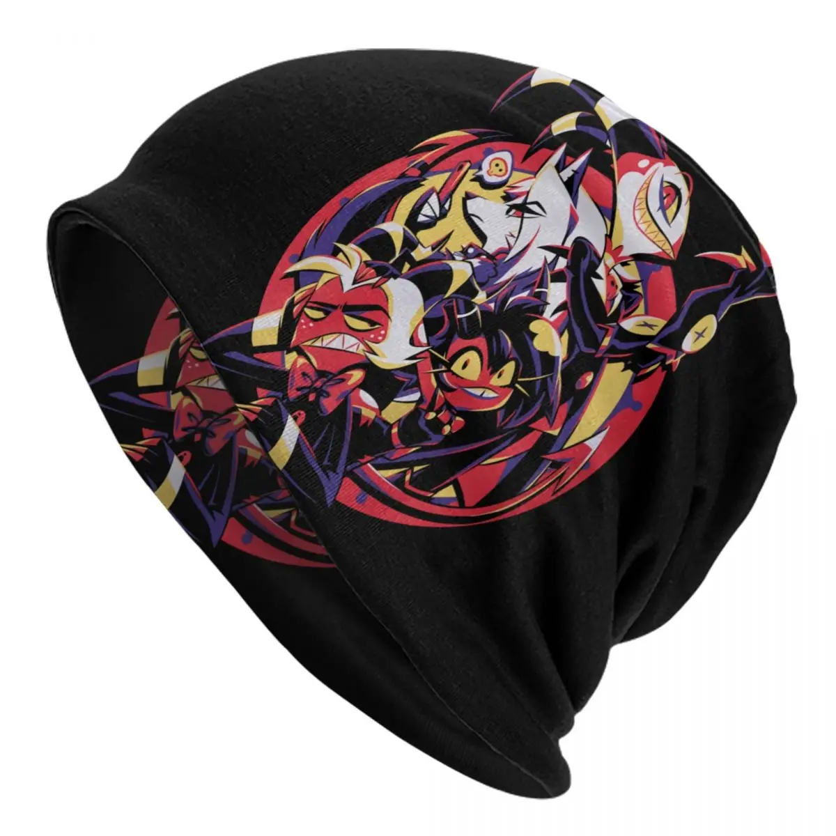 Helluva Boss Bonnet Hat Hip Hop Street Skullies Beanies Hat Millie Loona Anime for Men Women Knitting Hats Thermal Elastic Caps
Helluva Boss Bonnet Hat Hip Hop Street Skullies Beanies Hat Millie Loona Anime for Men Women Knitting Hats Thermal Elastic Caps