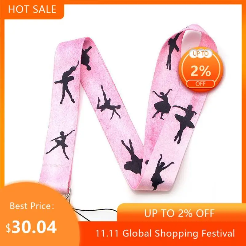 30pcs Ballet girl Neck Strap Lanyard keychain Mobile Phone Strap Badge Holder Rope Chain Keyring cosplay Accessorie Gift webbing
30pcs Ballet girl Neck Strap Lanyard keychain Mobile Phone Strap Badge Holder Rope Chain Keyring cosplay Accessorie Gift webbing