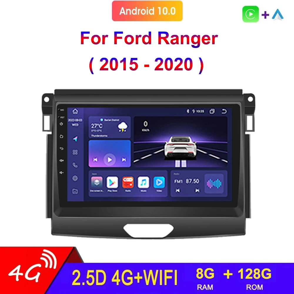 4G Android 12 Car Radio For Ford Ranger 2015-2020 Multimedia Player 2Din Navigation RDS Carplay Head Unit Stereo Touch Screen
4G Android 12 Car Radio For Ford Ranger 2015-2020 Multimedia Player 2Din Navigation RDS Carplay Head Unit Stereo Touch Screen