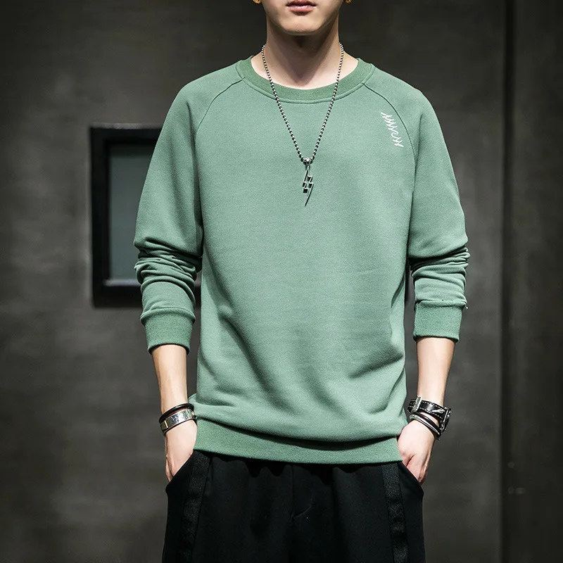 Sweater Men's Long-Sleeved Spring and Autumn New Bottoming Shirt All-Match Fashion Autumn Loose Top
Sweater Men's Long-Sleeved Spring and Autumn New Bottoming Shirt All-Match Fashion Autumn Loose Top