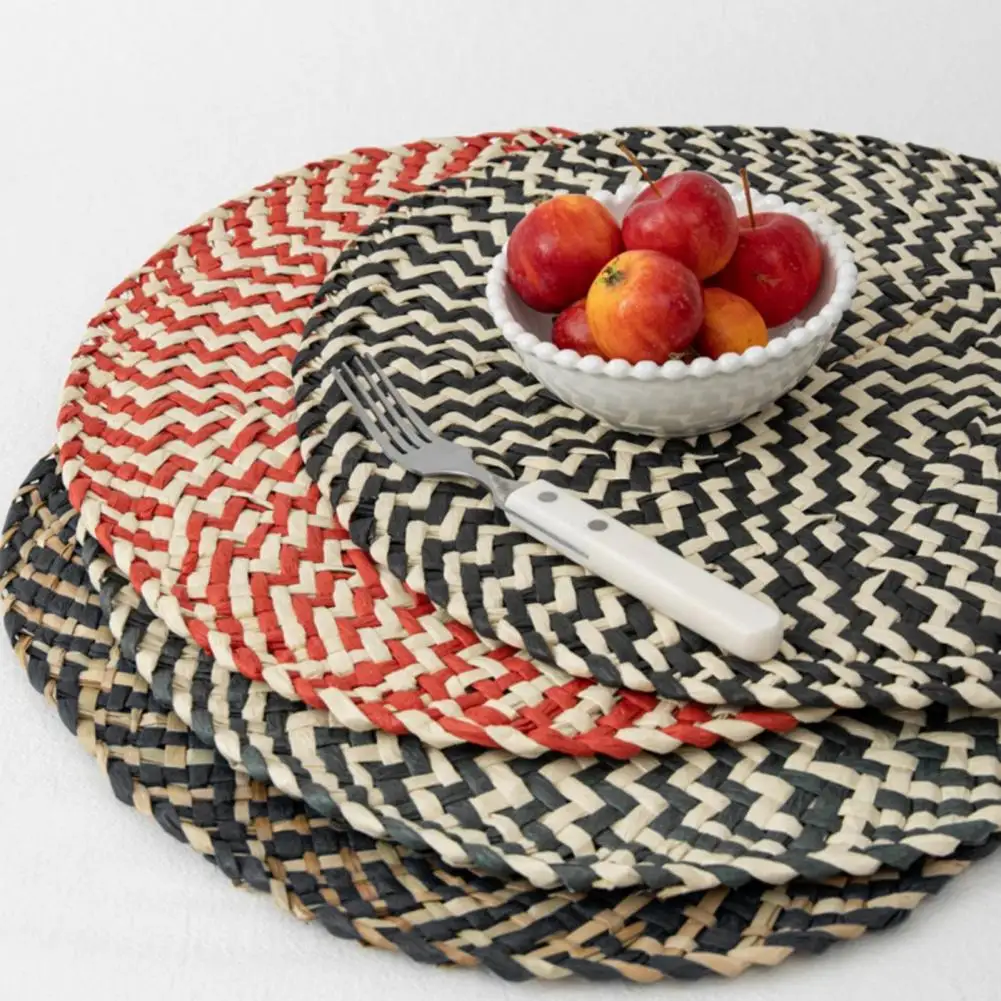 Table Mat Heat-resistant Wear-resistant Anti-scalding Dining Table Insulation Hand-woven Paper Placemat for Gift
Table Mat Heat-resistant Wear-resistant Anti-scalding Dining Table Insulation Hand-woven Paper Placemat for Gift