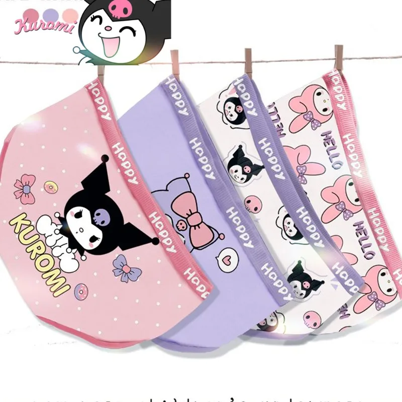 4Pcs Anime Kuromi Hellokitty Child Panties Girls Cotton Cartoon Underpants Cinnamoroll Soft Comfortable Stretch Panties Gift
4Pcs Anime Kuromi Hellokitty Child Panties Girls Cotton Cartoon Underpants Cinnamoroll Soft Comfortable Stretch Panties Gift
