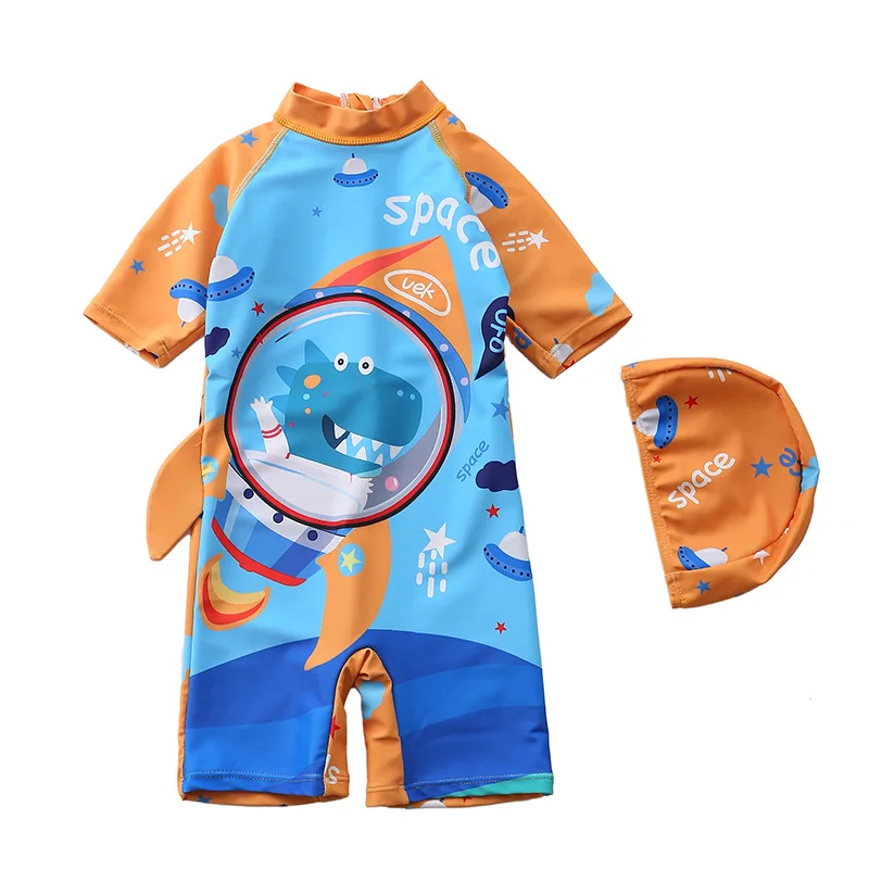 2022 Baby Boy Swimwear with Cap Suit Surfing Wear Shark Swimming Suit Infant Toddler Kids Children Sunscreen Beach Bathing Suit
2022 Baby Boy Swimwear with Cap Suit Surfing Wear Shark Swimming Suit Infant Toddler Kids Children Sunscreen Beach Bathing Suit