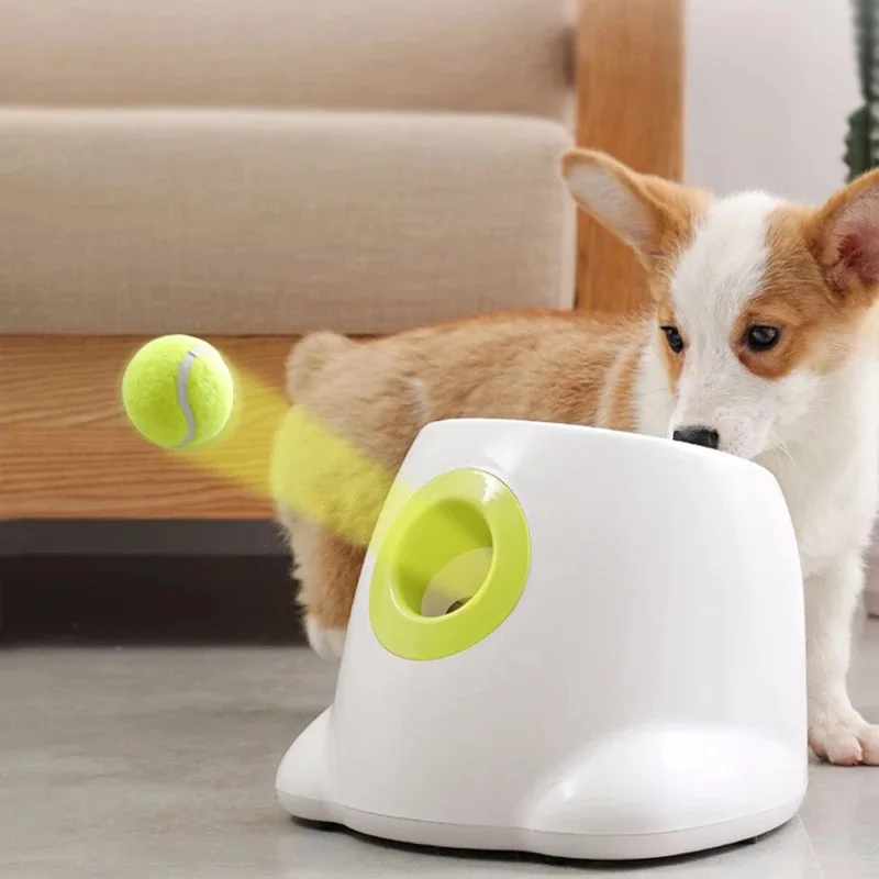 Dog Pet Toys Tennis Launcher Automatic Throwing Machine Pets Ball Throw Device 3/6/9m Section Emission With 3 Balls Dogs
Dog Pet Toys Tennis Launcher Automatic Throwing Machine Pets Ball Throw Device 3/6/9m Section Emission With 3 Balls Dogs