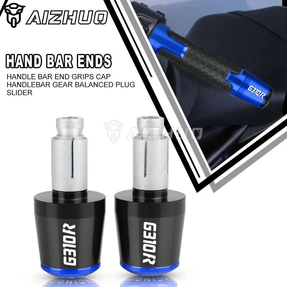

Motorcycle Handle Bar End Weight Handlebar Grips Anti Silder Plugs Caps For BMW G310R 2017-2021 G310 310R 2020 2019 G 310 R 2018