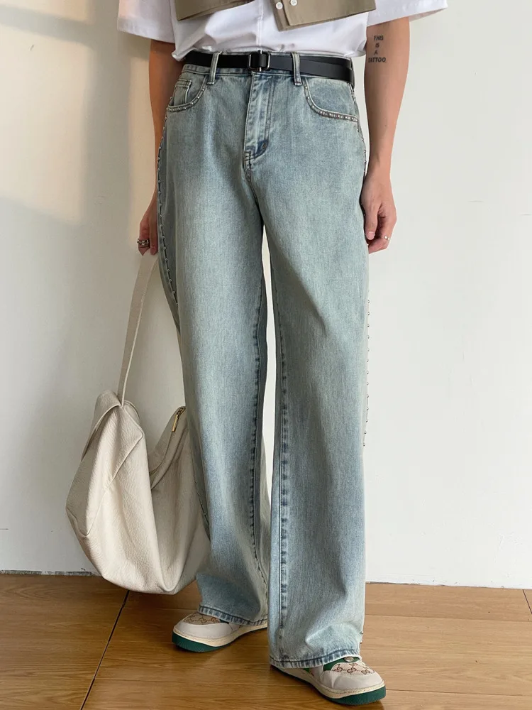 SYUHGFA Men Clothing 2022 Spring New Vintage Streetwear Fashion Jeans For Men Korean Trendy Loose Straight Denim Trousers
SYUHGFA Men Clothing 2022 Spring New Vintage Streetwear Fashion Jeans For Men Korean Trendy Loose Straight Denim Trousers