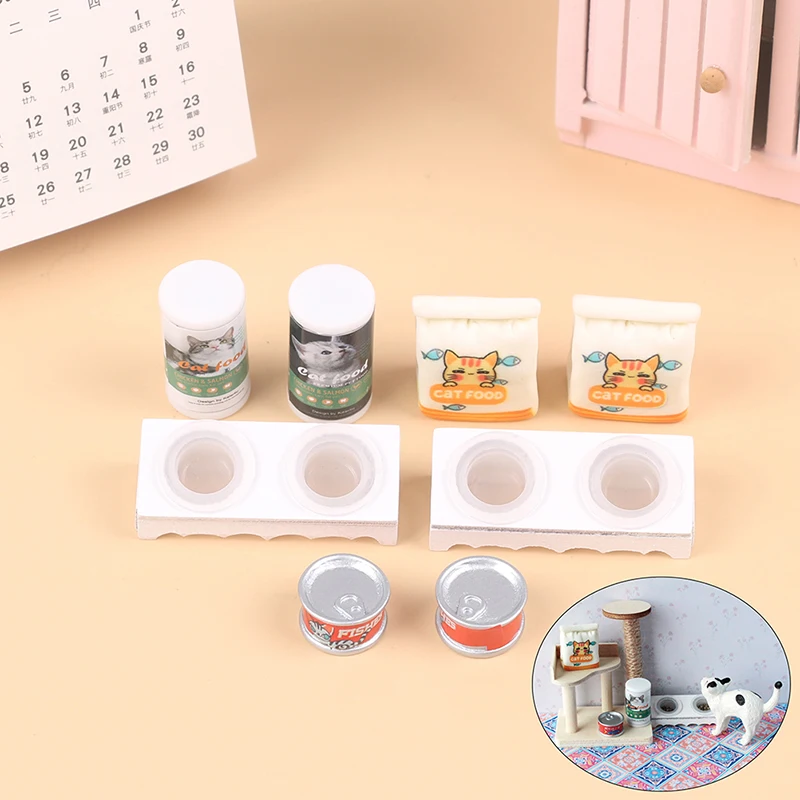 1/12 Dollhouse Miniature Cat Food With Plate Simulation Dolls House Toys Dollhouse Home Decoration Accessories
1/12 Dollhouse Miniature Cat Food With Plate Simulation Dolls House Toys Dollhouse Home Decoration Accessories