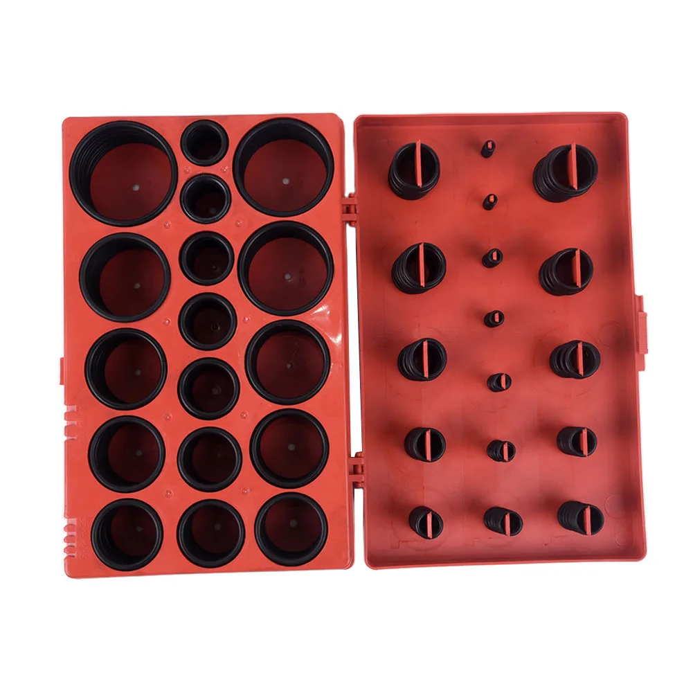 419Pcs Rubber O-ring Assortment Kit Sealing Gasket Washers O Ring For Auto Repair, Professional Plumbing Etc
419Pcs Rubber O-ring Assortment Kit Sealing Gasket Washers O Ring For Auto Repair, Professional Plumbing Etc