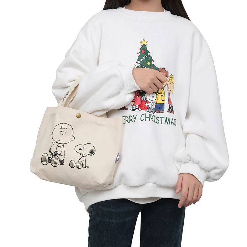 Cartoon Snoopy Spike Ms Retro One-Shoulder Canvas Bag Fashion Casual Girl Literary Versatile Shoulder Bag Bag Accessories Gift
Cartoon Snoopy Spike Ms Retro One-Shoulder Canvas Bag Fashion Casual Girl Literary Versatile Shoulder Bag Bag Accessories Gift