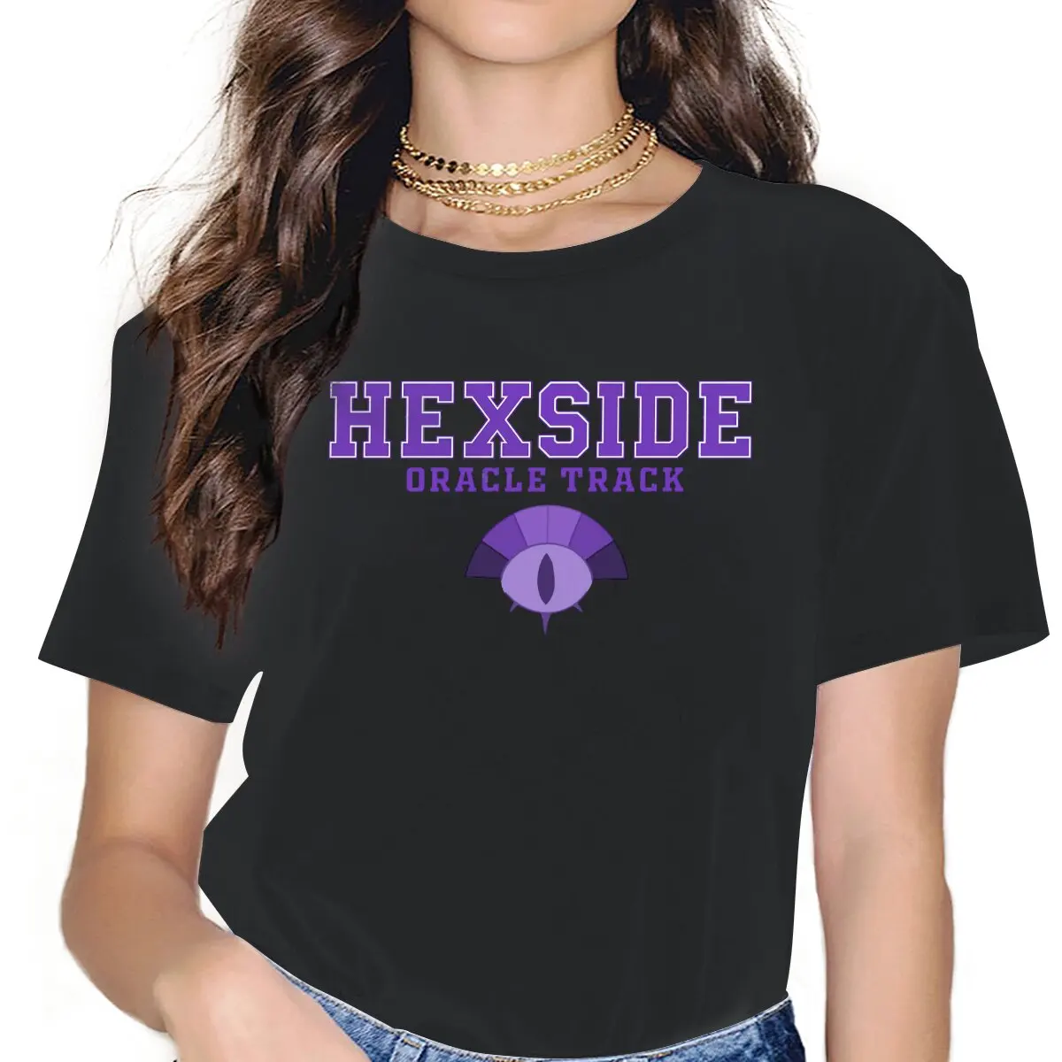 Hexside, женская одежда с рисунком Оракл-трек, женские футболки с рисунком в виде совы, винтажные альтернативные свободные топы, футболки для де...
Hexside, женская одежда с рисунком Оракл-трек, женские футболки с рисунком в виде совы, винтажные альтернативные свободные топы, футболки для де...