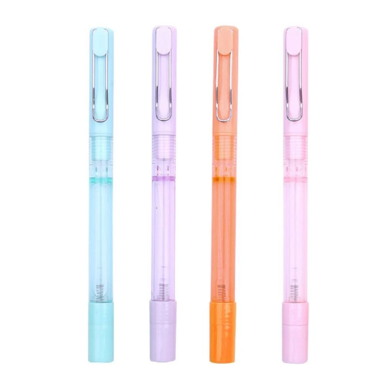 57EC 4Pieces Creative Gel Pens with Mini Spray Reusable Gel Ink Pens Black Ink 0.5mm Needle Tip Student Kids Stationery Gifts
57EC 4Pieces Creative Gel Pens with Mini Spray Reusable Gel Ink Pens Black Ink 0.5mm Needle Tip Student Kids Stationery Gifts
