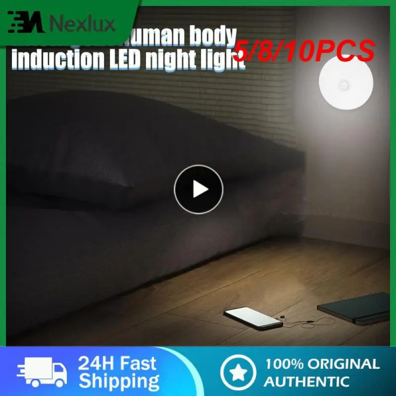 5/8/10PCS Motion Sensor Energy-saving Intelligent Led Night Light Wall Lamp Usb Rechargeable Home Bedroom Cabinet Light
5/8/10PCS Motion Sensor Energy-saving Intelligent Led Night Light Wall Lamp Usb Rechargeable Home Bedroom Cabinet Light