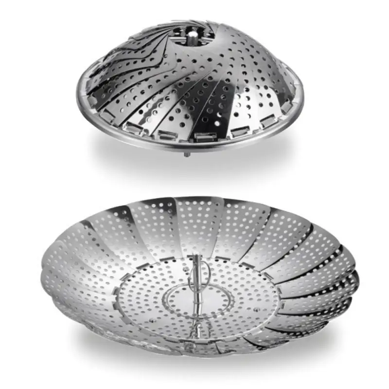 Stainless Steel Folding Dish Steam Steamer Cooker Air Fryer Multicooker Pressure Cooker Accessori Dim Sum Steamer Fruit Basket
Stainless Steel Folding Dish Steam Steamer Cooker Air Fryer Multicooker Pressure Cooker Accessori Dim Sum Steamer Fruit Basket
