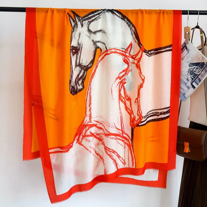 100*200 см роскошный бренд 100% чистый кашемировый шарф для женщин шали Пашмина палантины хиджабы шарфы одеяло Bufanda пончо