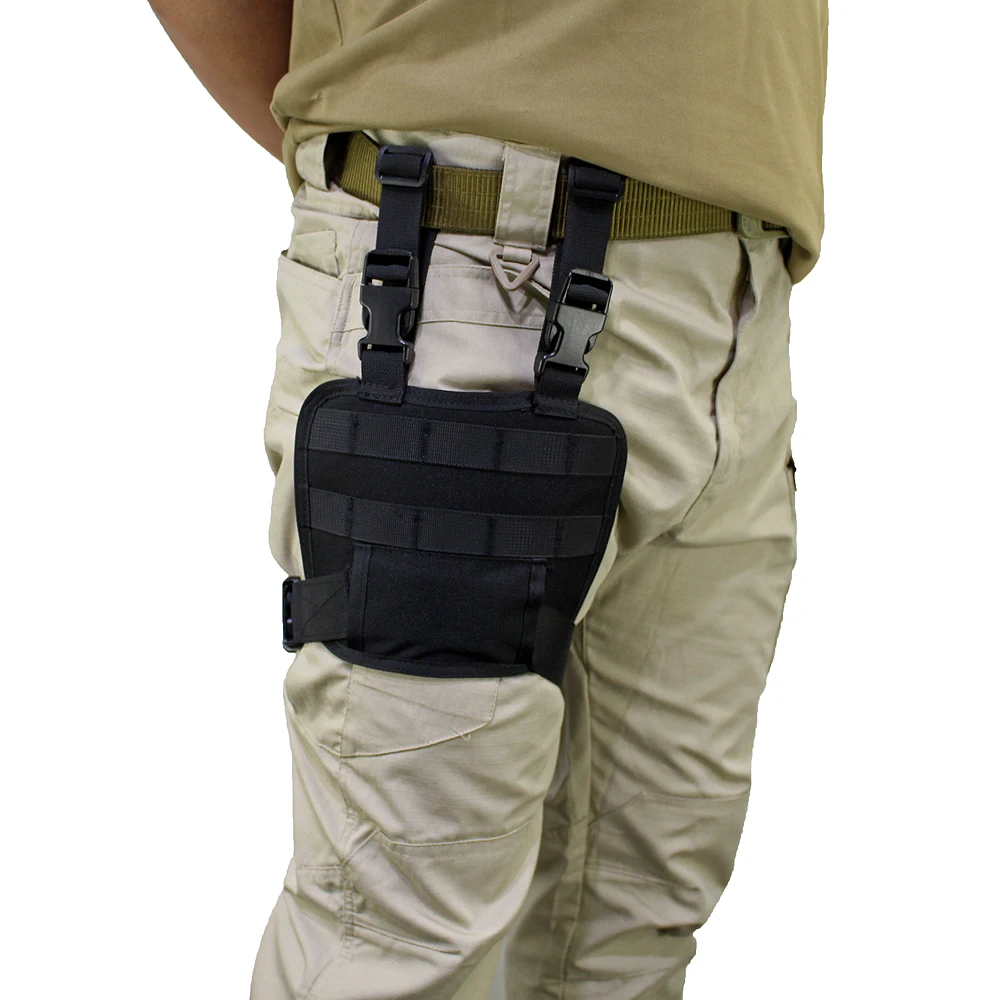 Tactical Molle Drop Leg Platform Gun Holster Magazine Pouch Holster Thigh Rig Panel Handguns Mag Pouch Hunting Accessories
Tactical Molle Drop Leg Platform Gun Holster Magazine Pouch Holster Thigh Rig Panel Handguns Mag Pouch Hunting Accessories