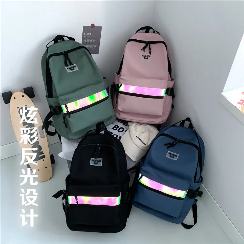 Fashion Backpack Casual New Women's Backpack Nylon Solid Color Backpack Girl Large Capacity Computer Backpack Wholesale
Fashion Backpack Casual New Women's Backpack Nylon Solid Color Backpack Girl Large Capacity Computer Backpack Wholesale