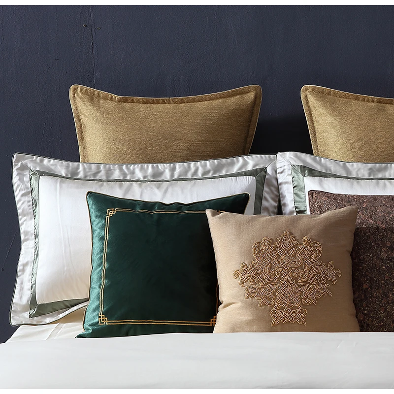 Damascus Baroque Cushion Cover Gold Embroidered European French Throw Pillow Case Silk Luxury Coussin Fall Decor
Damascus Baroque Cushion Cover Gold Embroidered European French Throw Pillow Case Silk Luxury Coussin Fall Decor