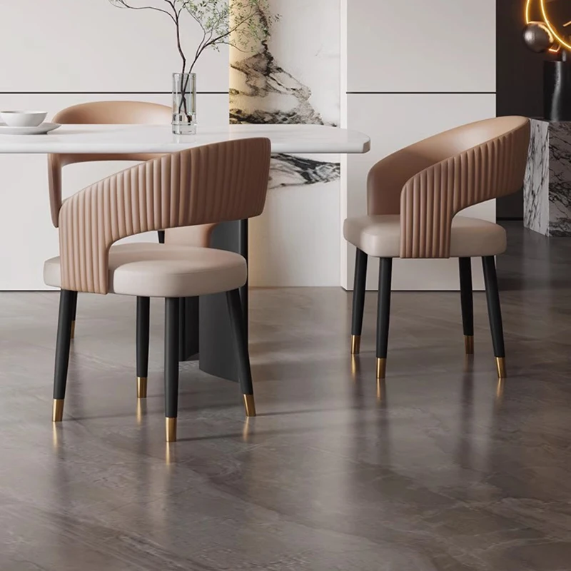

Современный уникальный обеденный стул, дизайнерские минималистичные удобные кухонные стулья, дизайнерские напольные стулья, столовая мебель для дома