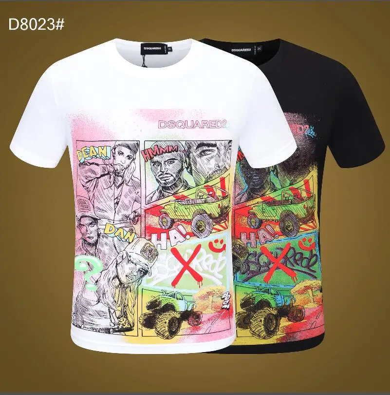 Новинка 2021, модная брендовая мужская футболка DSQUARED2 с принтом для пожилых, DT902
Новинка 2021, модная брендовая мужская футболка DSQUARED2 с принтом для пожилых, DT902