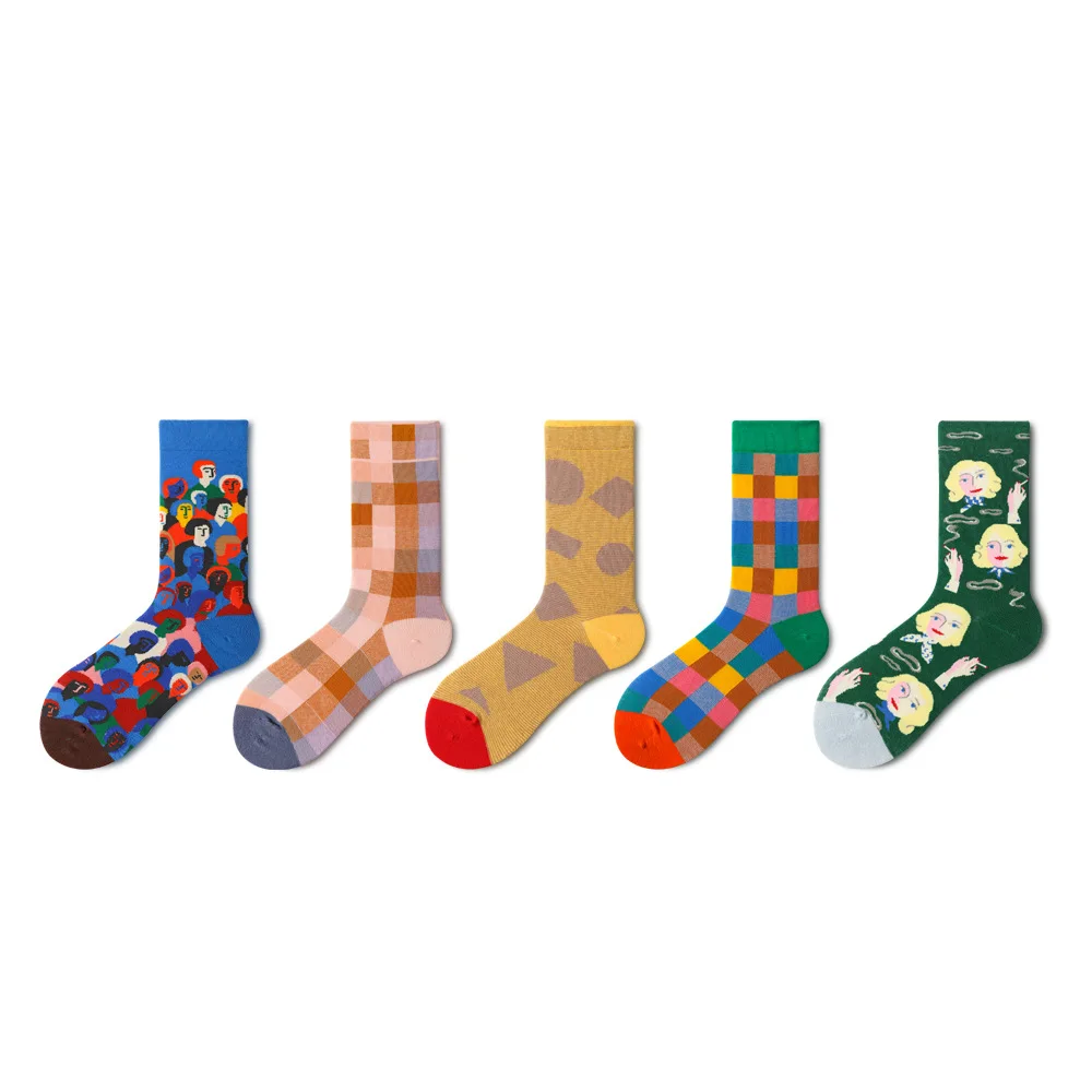 Cartoon Basketball Cotton Shoes Tide Men's Socks Men Medium Tube Little Head Trend Harajuku Unisex Women's Man Funny Underwear
Cartoon Basketball Cotton Shoes Tide Men's Socks Men Medium Tube Little Head Trend Harajuku Unisex Women's Man Funny Underwear