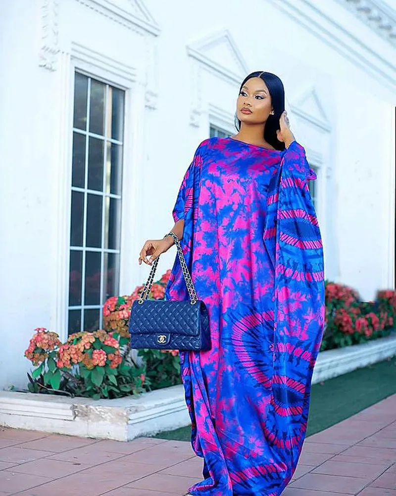 Purple Orange African Dresses for Women Summer African Women Half Sleeve V-neck Polyester Long Dress African Print Dresses S-5XL
Purple Orange African Dresses for Women Summer African Women Half Sleeve V-neck Polyester Long Dress African Print Dresses S-5XL