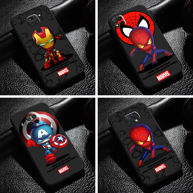 Marvel Cartoon Iron Man Spiderman For Xiaomi Redmi Note 9T 9 Pro 5G Phone Case Funda Liquid Silicon Soft Coque Silicone Cover
Marvel Cartoon Iron Man Spiderman For Xiaomi Redmi Note 9T 9 Pro 5G Phone Case Funda Liquid Silicon Soft Coque Silicone Cover
