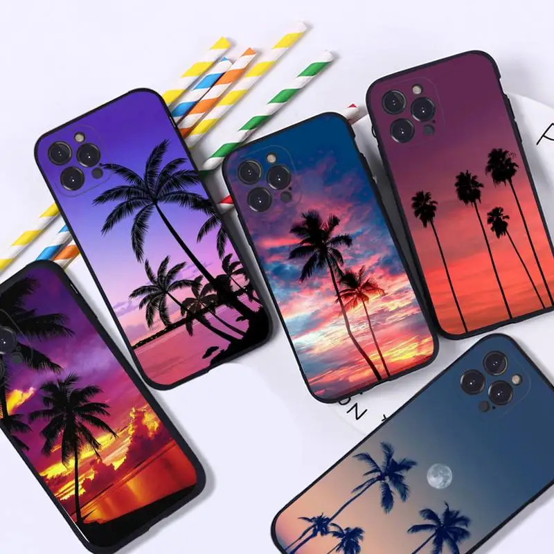 Summer Beach Scene sea Palm Tree Phone Case For iPhone 8 7 6 6S Plus X SE 2020 XR XS 14 11 12 13 Mini Pro Max Mobile Case
Summer Beach Scene sea Palm Tree Phone Case For iPhone 8 7 6 6S Plus X SE 2020 XR XS 14 11 12 13 Mini Pro Max Mobile Case