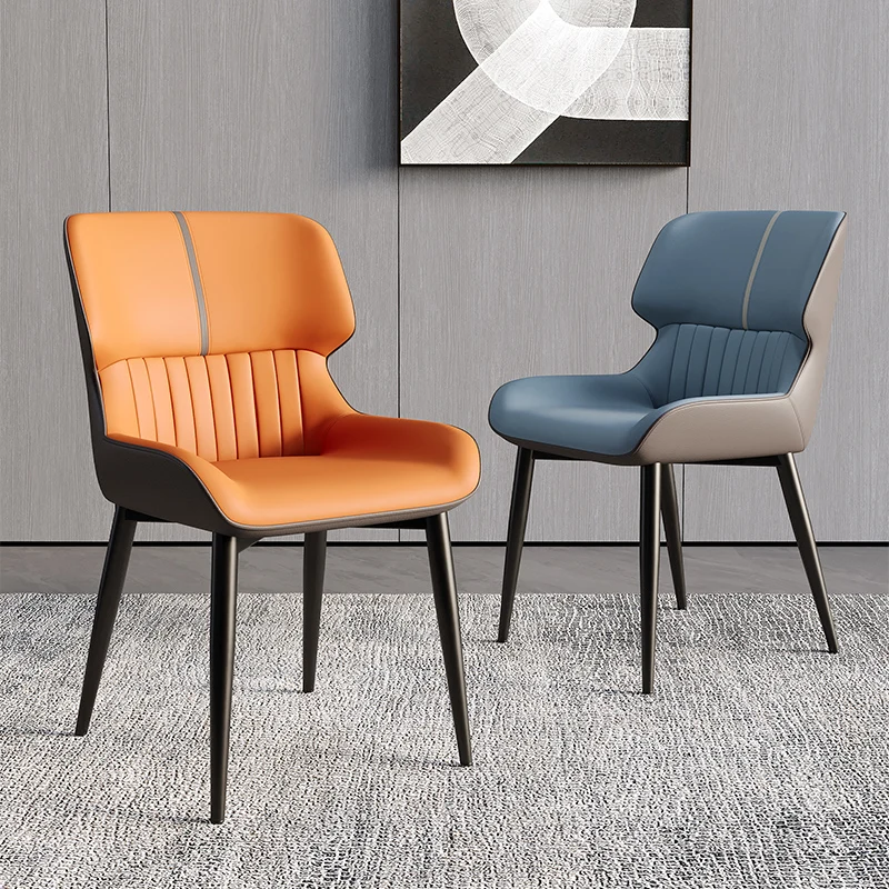 Designer Nordic Dining Chairs Prefabricated House Leather Modern Dining Chairs Bar Stool Backrest Sillas De Comedor Furniture
Designer Nordic Dining Chairs Prefabricated House Leather Modern Dining Chairs Bar Stool Backrest Sillas De Comedor Furniture