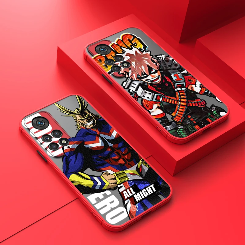 Anime My Hero Academia Phone Case For Xiaomi 12 11 T Pro S Redmi Note 12 11 10 9 8 Pro S T 5G Frosted Translucent
Anime My Hero Academia Phone Case For Xiaomi 12 11 T Pro S Redmi Note 12 11 10 9 8 Pro S T 5G Frosted Translucent
