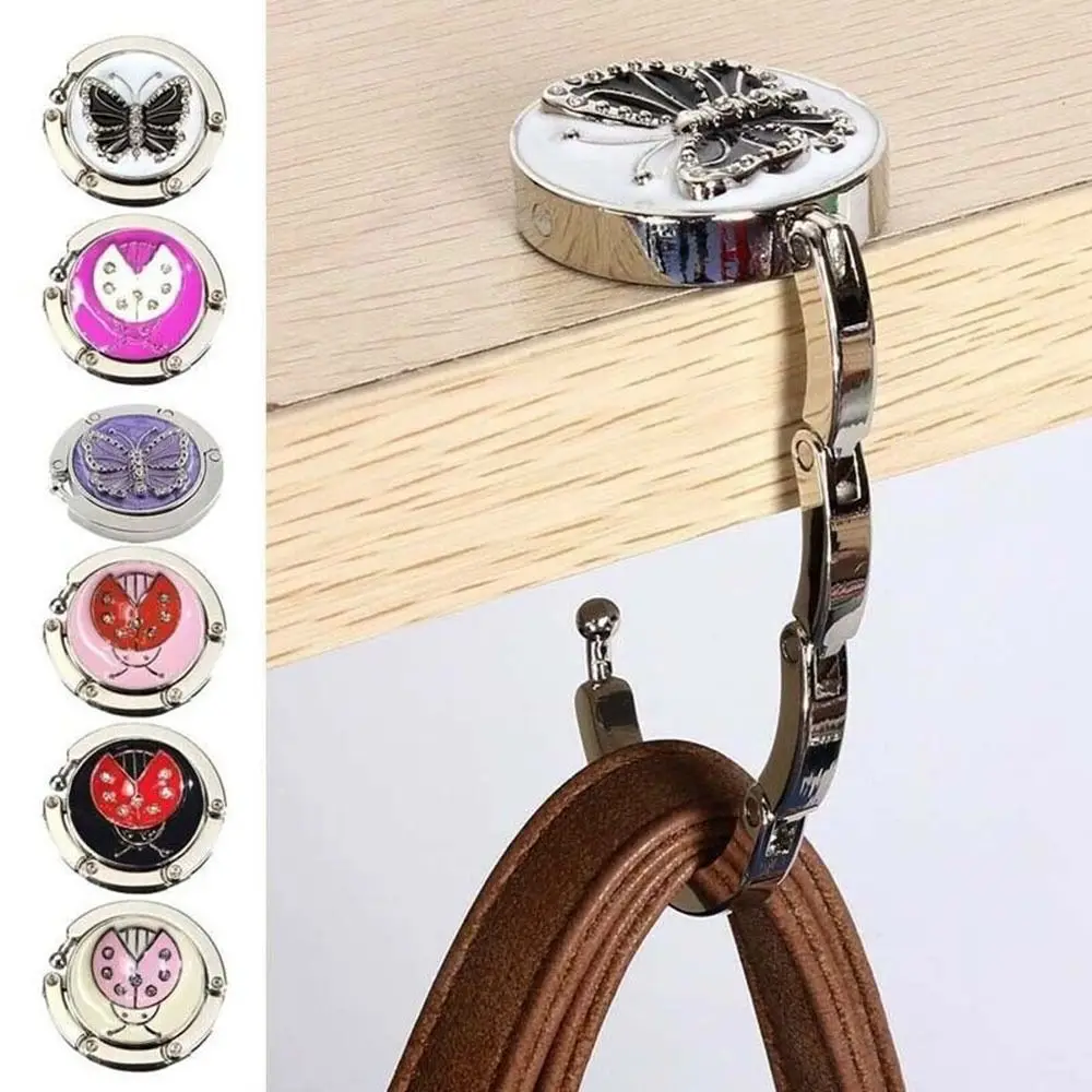 Portable Butterfly Pattern Metal Table Hanger Desk Hooks Purse Hook Handbag Hanger Folding Bag Holder
Portable Butterfly Pattern Metal Table Hanger Desk Hooks Purse Hook Handbag Hanger Folding Bag Holder